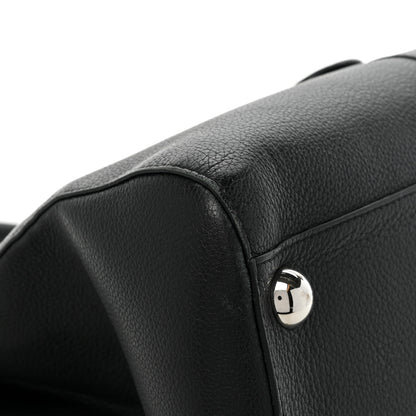 Delvaux Grained Calfskin GM Brillant Satchel Black 15 of 19