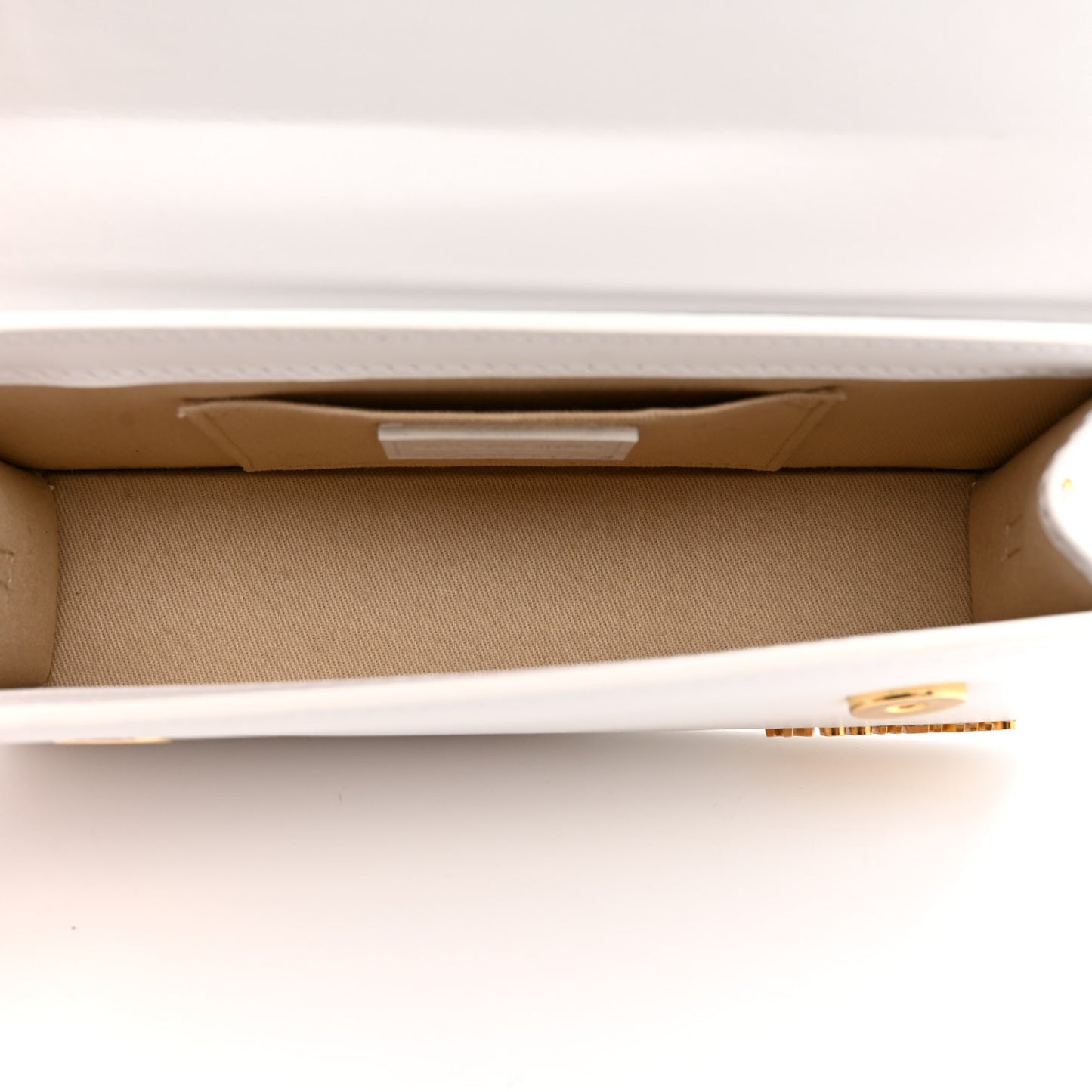 Smooth Calfskin Le Chiquito Long White