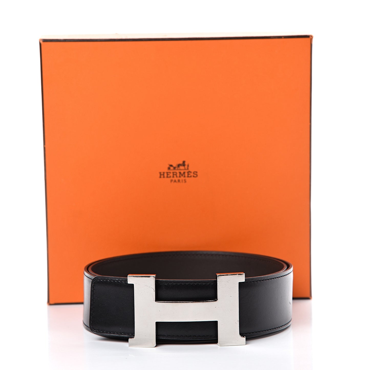 Box Chamonix 42mm Constance Belt 90 Black Chocolate