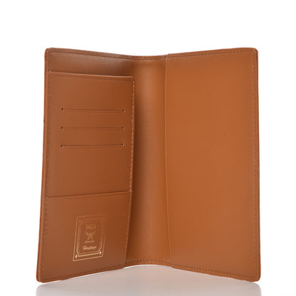 MCM Visetos Heritage Passport Holder Cognac 6 of 12
