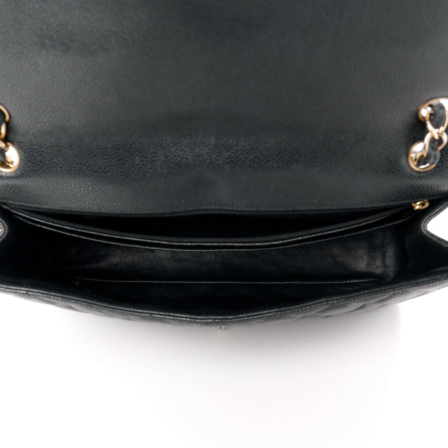 Chanel Caviar Quilted Maxi Single Flap Black 5 of 12