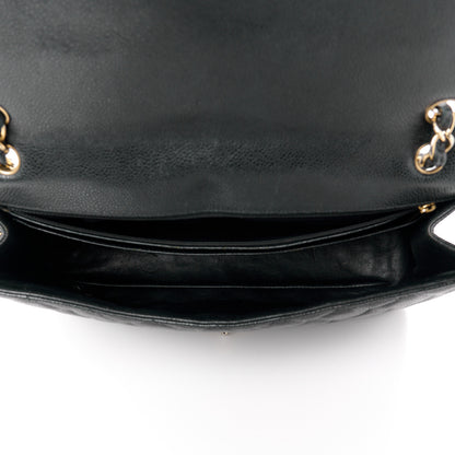 Chanel Caviar Quilted Maxi Single Flap Black 5 of 12