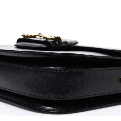 Gucci Azalea Calfskin Horsebit 1955 Shoulder Bag Black Black 10 of 11