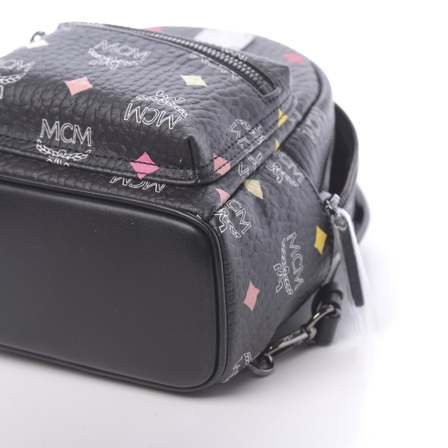 MCM Visetos Spektrum X-Mini Backpack Black 7 of 8