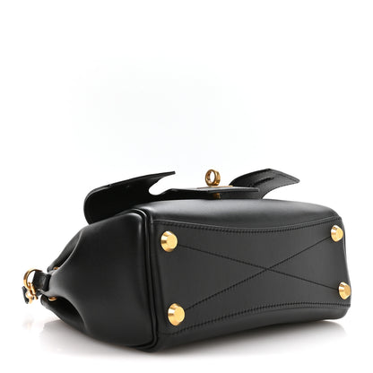 Balenciaga Smooth Calfskin Mini Bel Air Carry All Bag Black 4 of 9