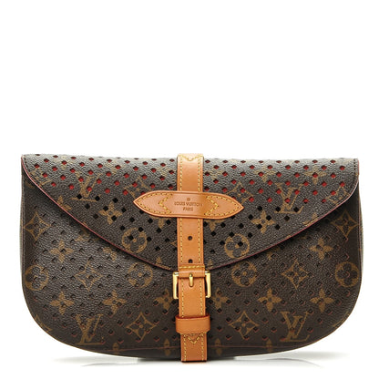 Louis Vuitton Monogram SC Flore Clutch Saumur Corail 1 of 6