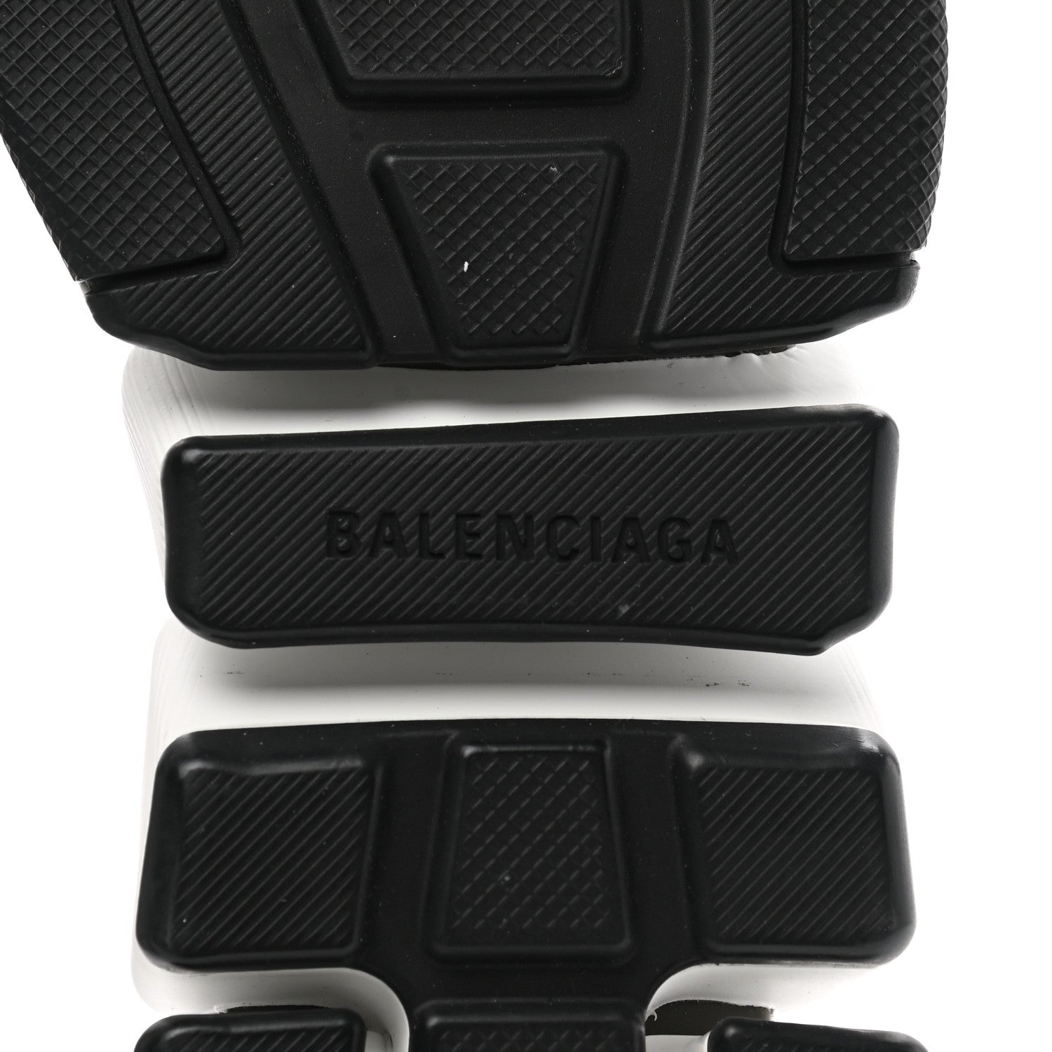 Balenciaga Technical 3D Recycled Knit Bi-Color Sole Womens Speed 2.0 Sneakers 36 Dark Beige White Black 8 of 9