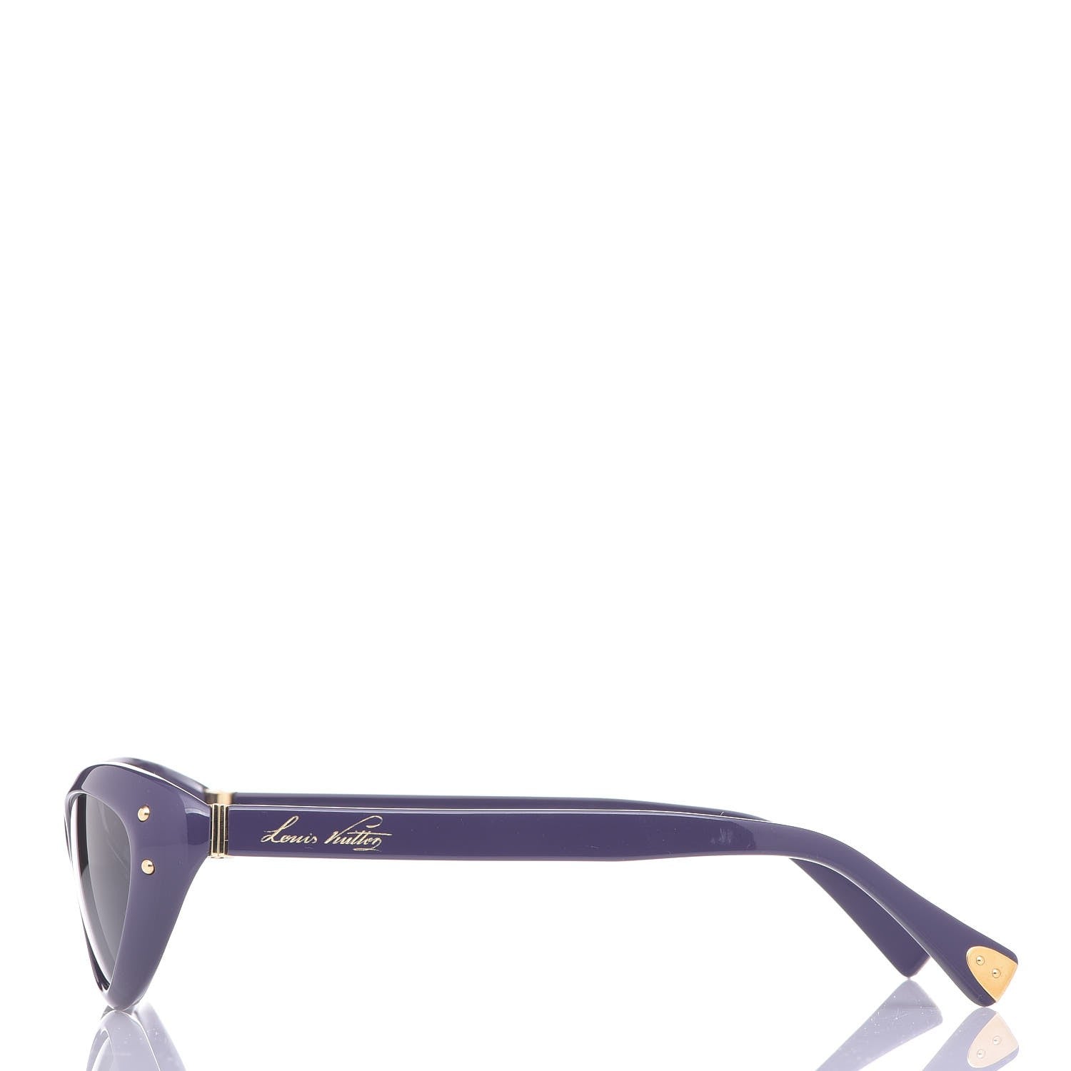 Louis Vuitton Liz Sunglasses Z0158W Purple 3 of 9