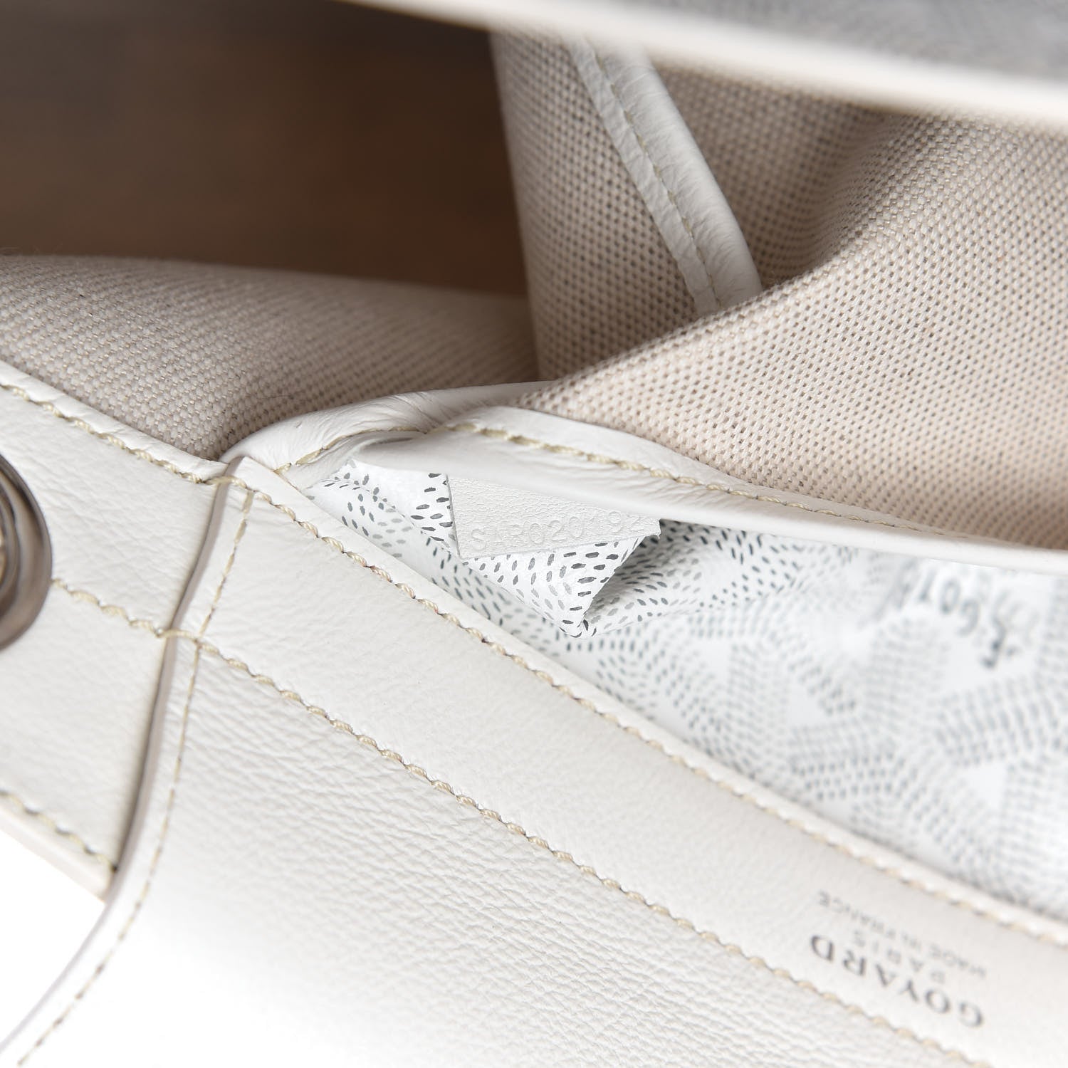 Goyard Goyardine Rouette PM White 9 of 10