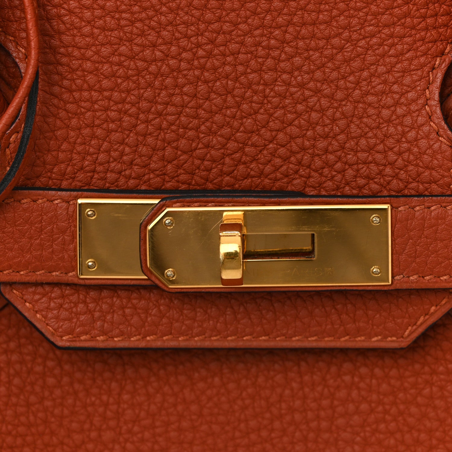 Hermes Togo Birkin 30 Cuivre 12 of 15