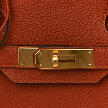 Hermes Togo Birkin 30 Cuivre 12 of 15