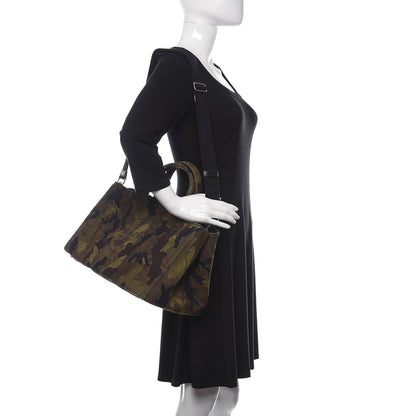 Prada Canapa Camouflage Tote Mimetico 2 of 12