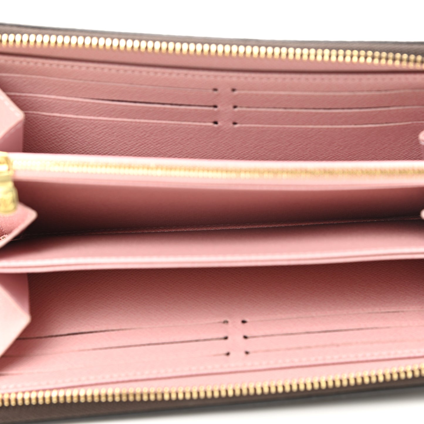 Monogram Zippy Wallet Rose Ballerine