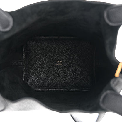 Hermes Taurillon Clemence Picotin Lock 18 PM Black 5 of 10