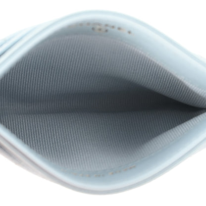 Chanel Caviar Quilted Card Holder Light Blue 5 of 8