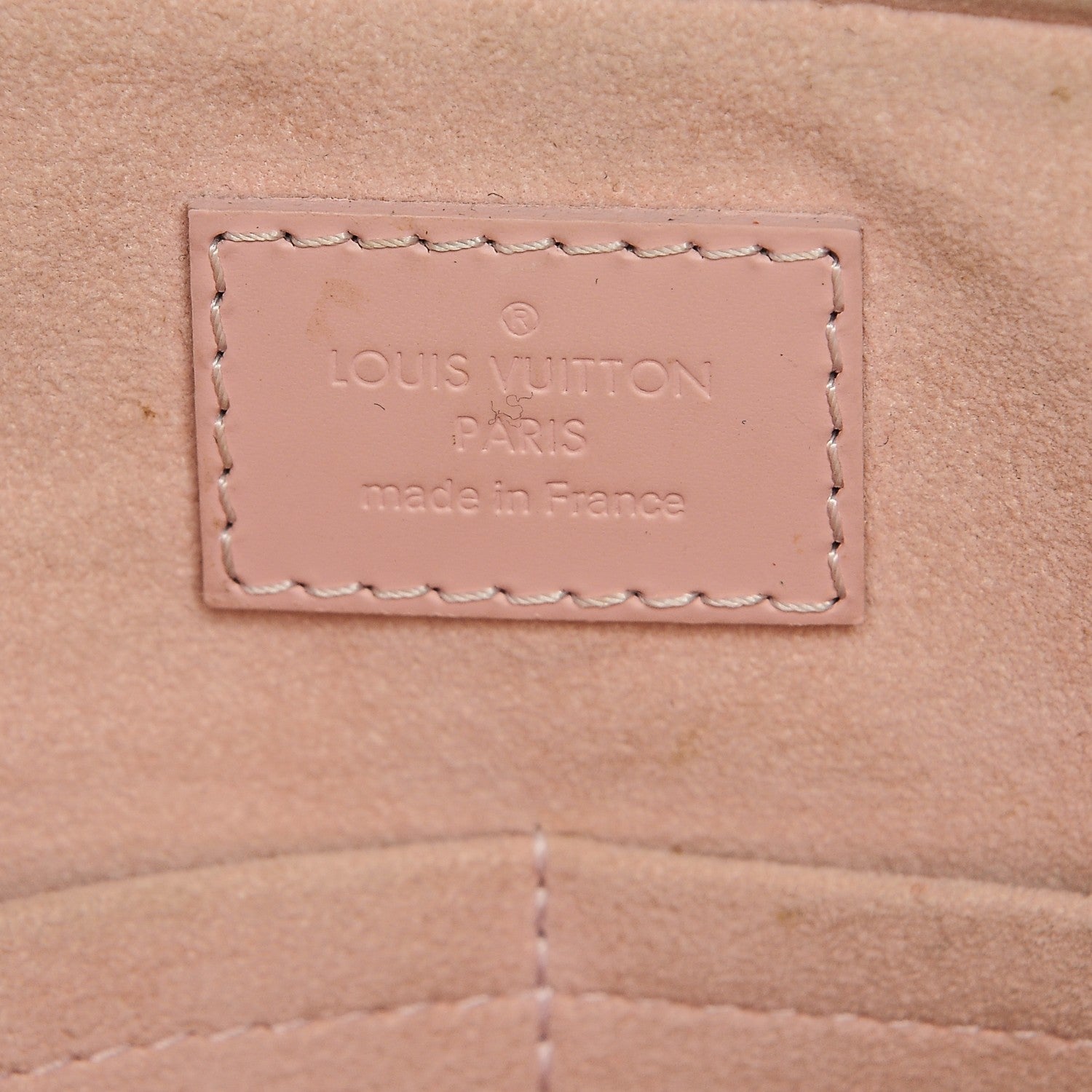 Louis Vuitton Damier Ebene Caissa Tote PM Rose Ballerine 6 of 6