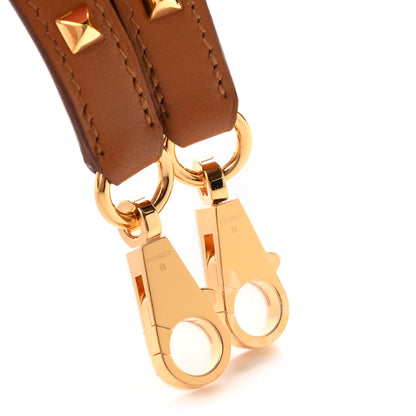 Hermes Swift 16mm Mini Dog Carres Bag Strap Gold 5 of 6