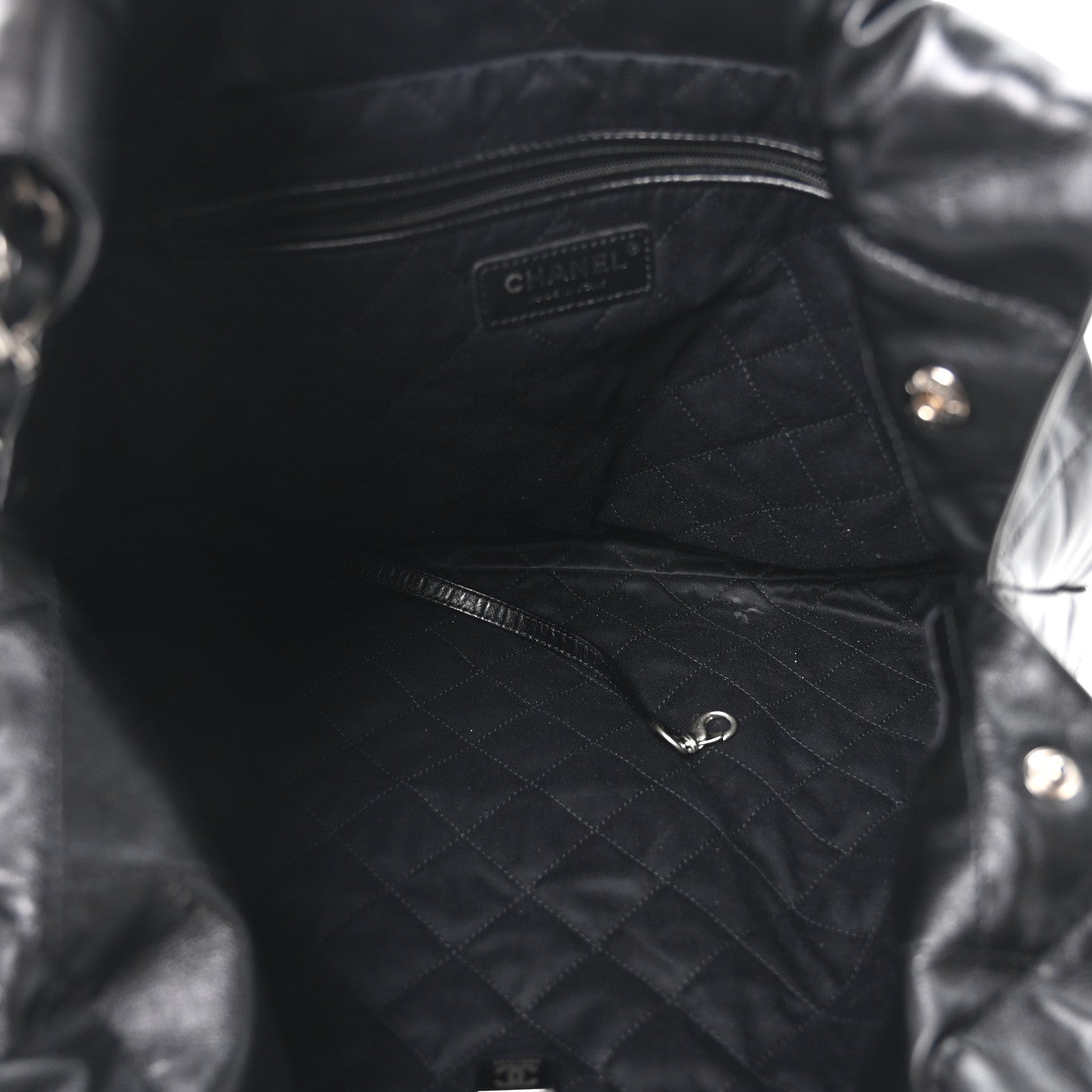Chanel Shiny Calfskin Quilted Chanel 22 Black 10 of 23