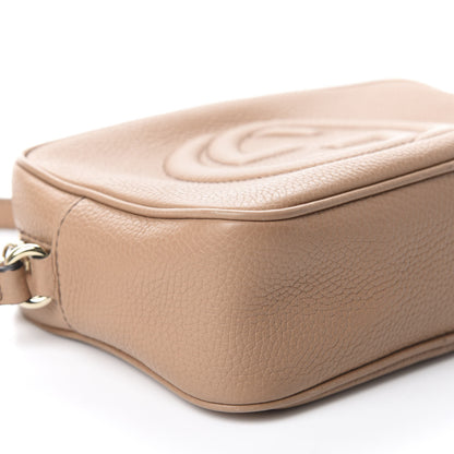 Gucci Pebbled Calfskin Small Soho Disco Bag Rose Beige 6 of 11