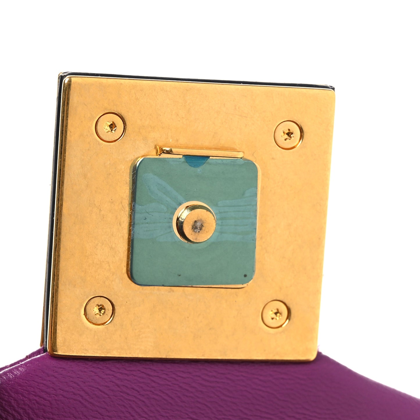 Nappa Micro One Stud Chain Bag Prune