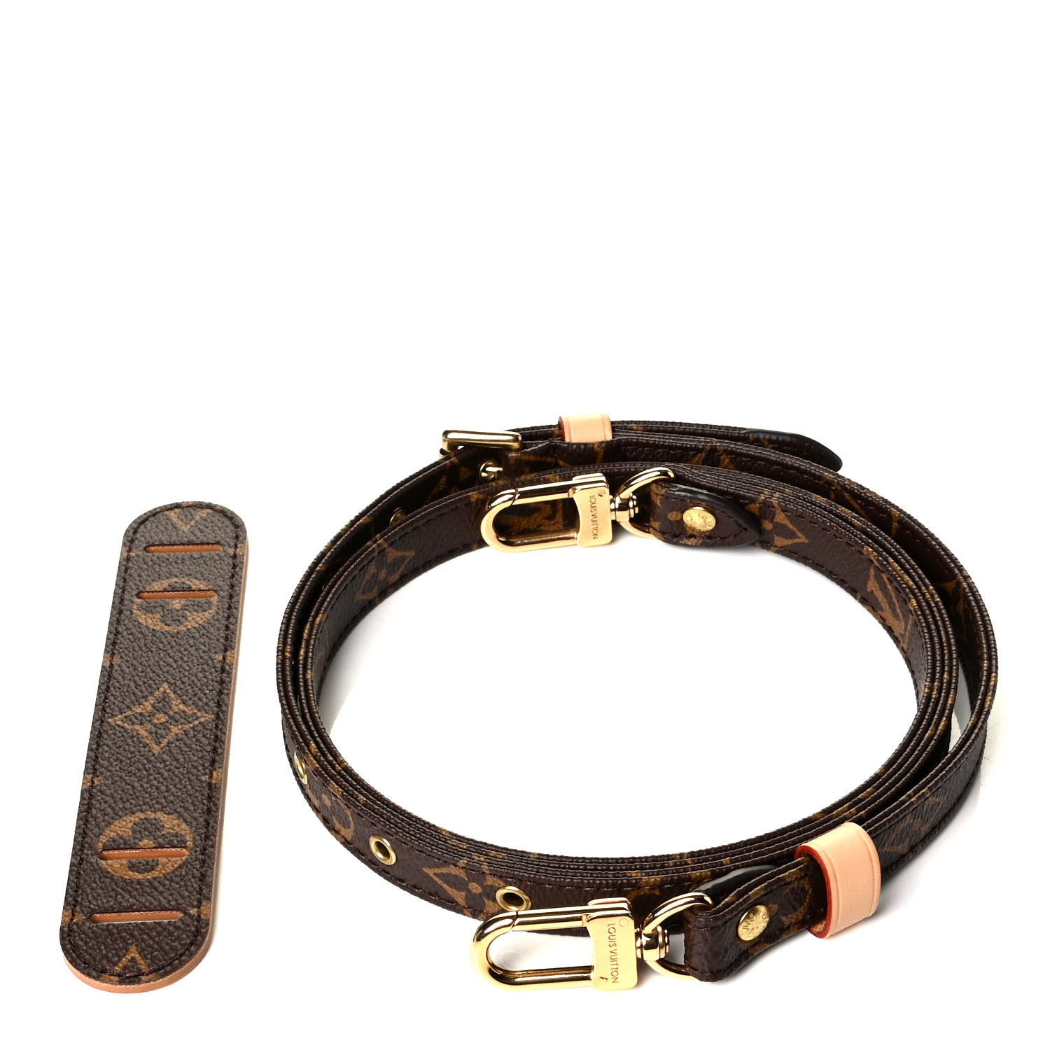 Louis Vuitton Monogram 16mm Adjustable Shoulder Strap 5 of 5