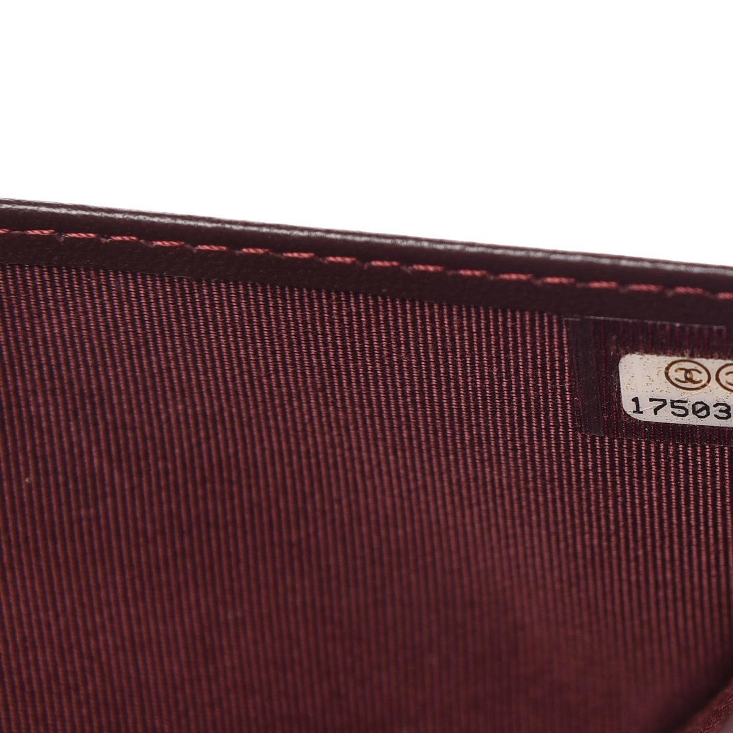 Lambskin Quilted Long Flap Wallet Black