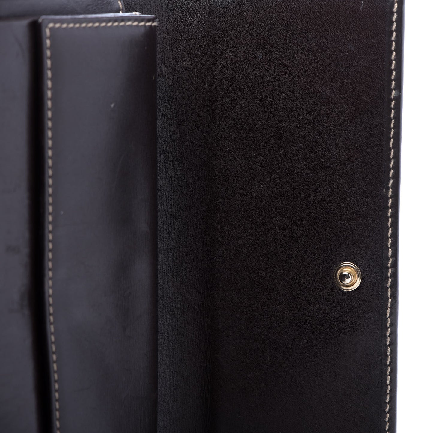 GG Plus Monogram Joy Continental Snap Oranizer Wallet Beige Ebony Dark Brown