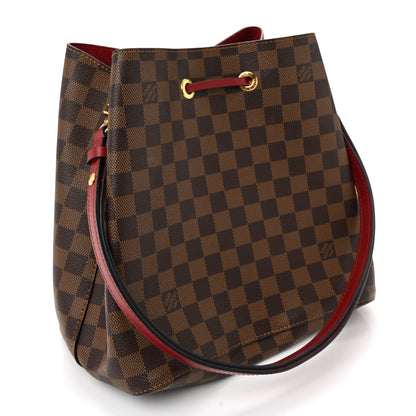 Louis Vuitton Damier Ebene Neonoe MM Cherry Berry 3 of 10