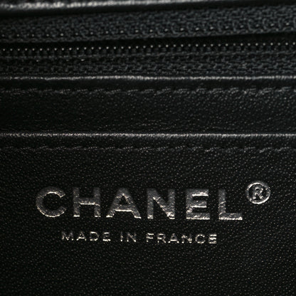 Chanel Lambskin Quilted Mini Rectangular Flap So Black 6 of 10