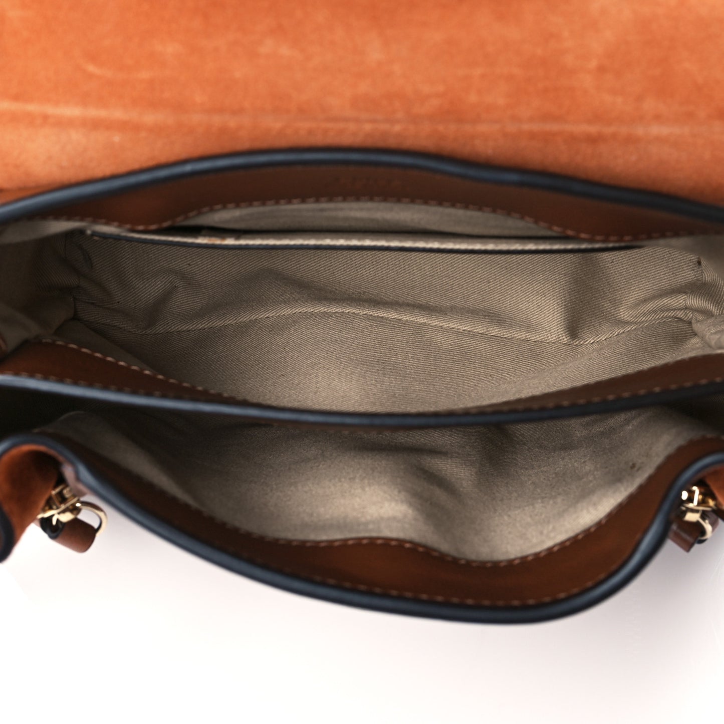 Calfskin Mini Faye Day Shoulder Bag Tan