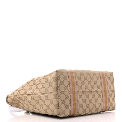 Gucci Monogram Medium Jolicoeur Tote Metallic 4 of 13