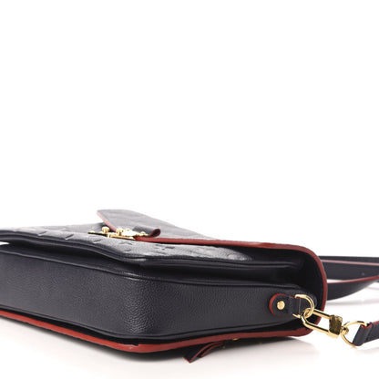 Louis Vuitton Empreinte Pochette Metis Marine Rouge 10 of 12