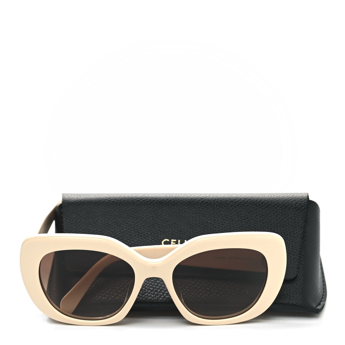 Acetate Triomphe 01 Sunglasses CL 40226U White