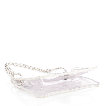 Chanel Vinyl Large Naked Flap White 4 of 7