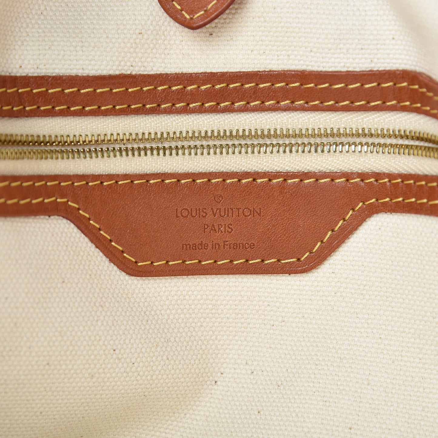 Monogram Rayures Tisse Sac PM
