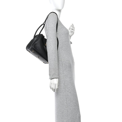 Hermes Taurillon Clemence Lindy 26 Black 2 of 10