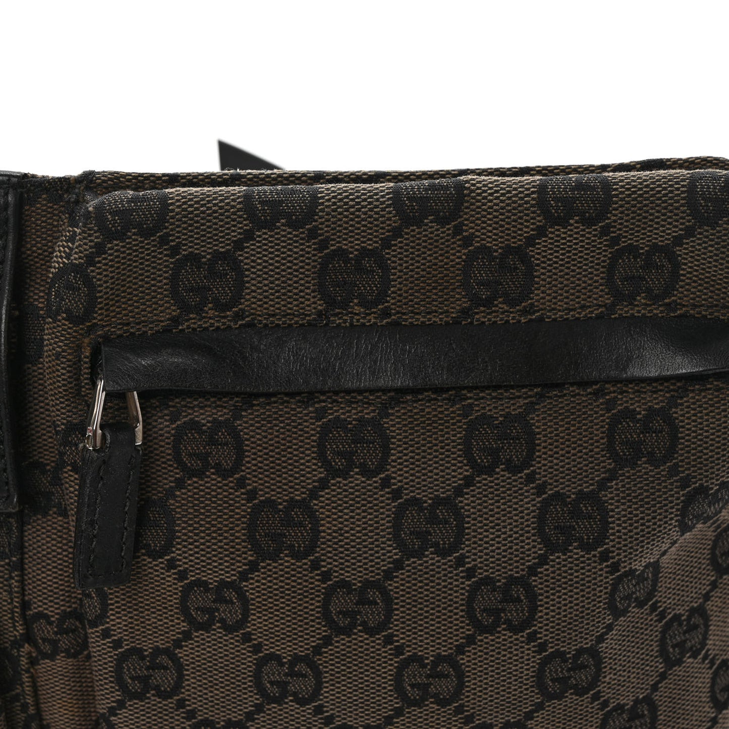 GG Monogram Double Pocket Belt Bag Navy