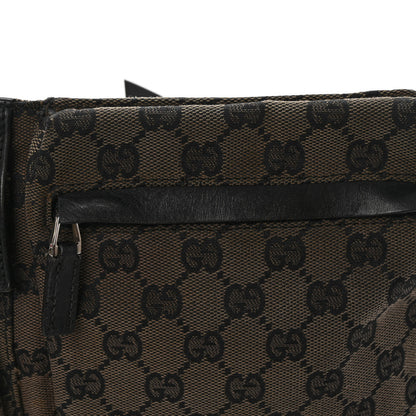 Gucci GG Monogram Double Pocket Belt Bag Navy 9 of 9