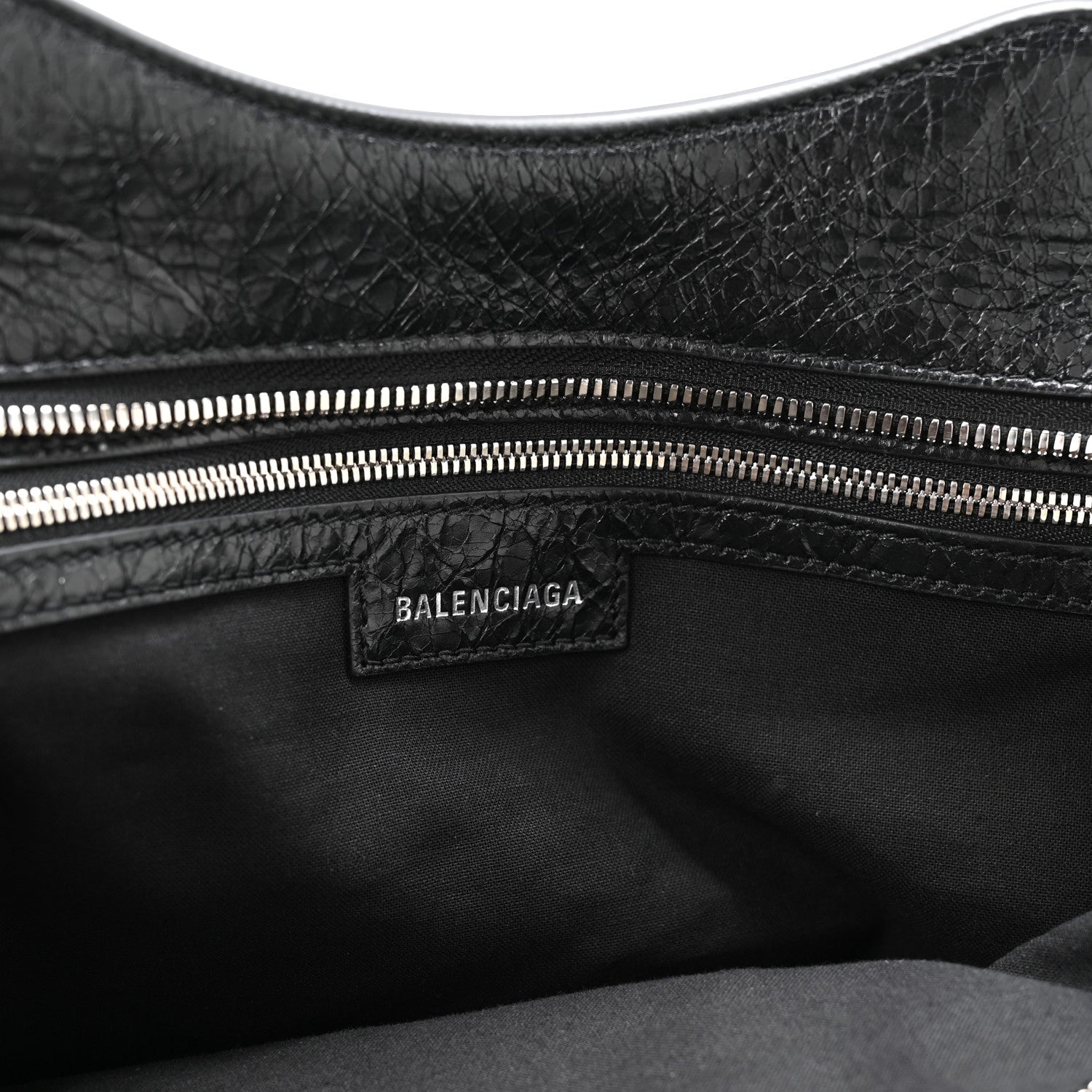 Balenciaga Agneau Arena Neo Cagole City Handbag Black 7 of 11