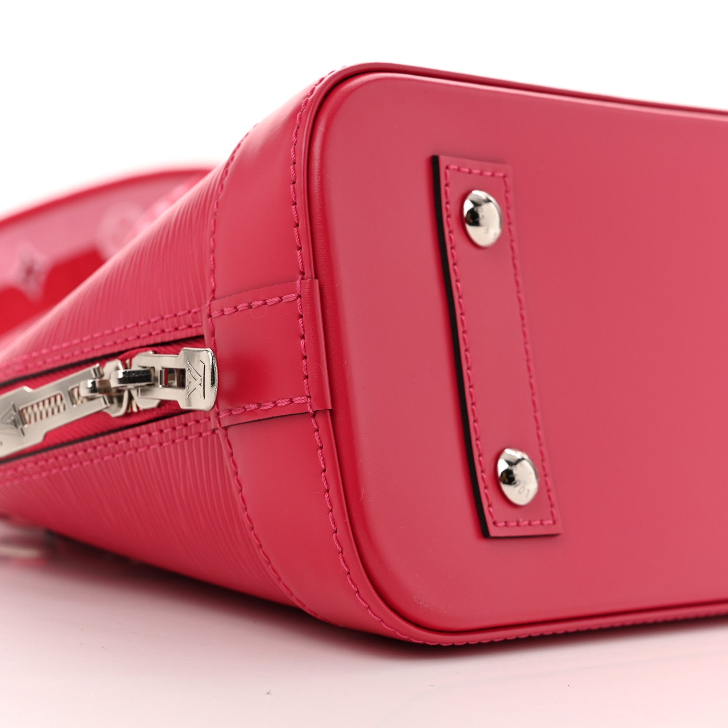 Louis Vuitton Epi Jacquard Alma BB Rose Pondicherry 8 of 9