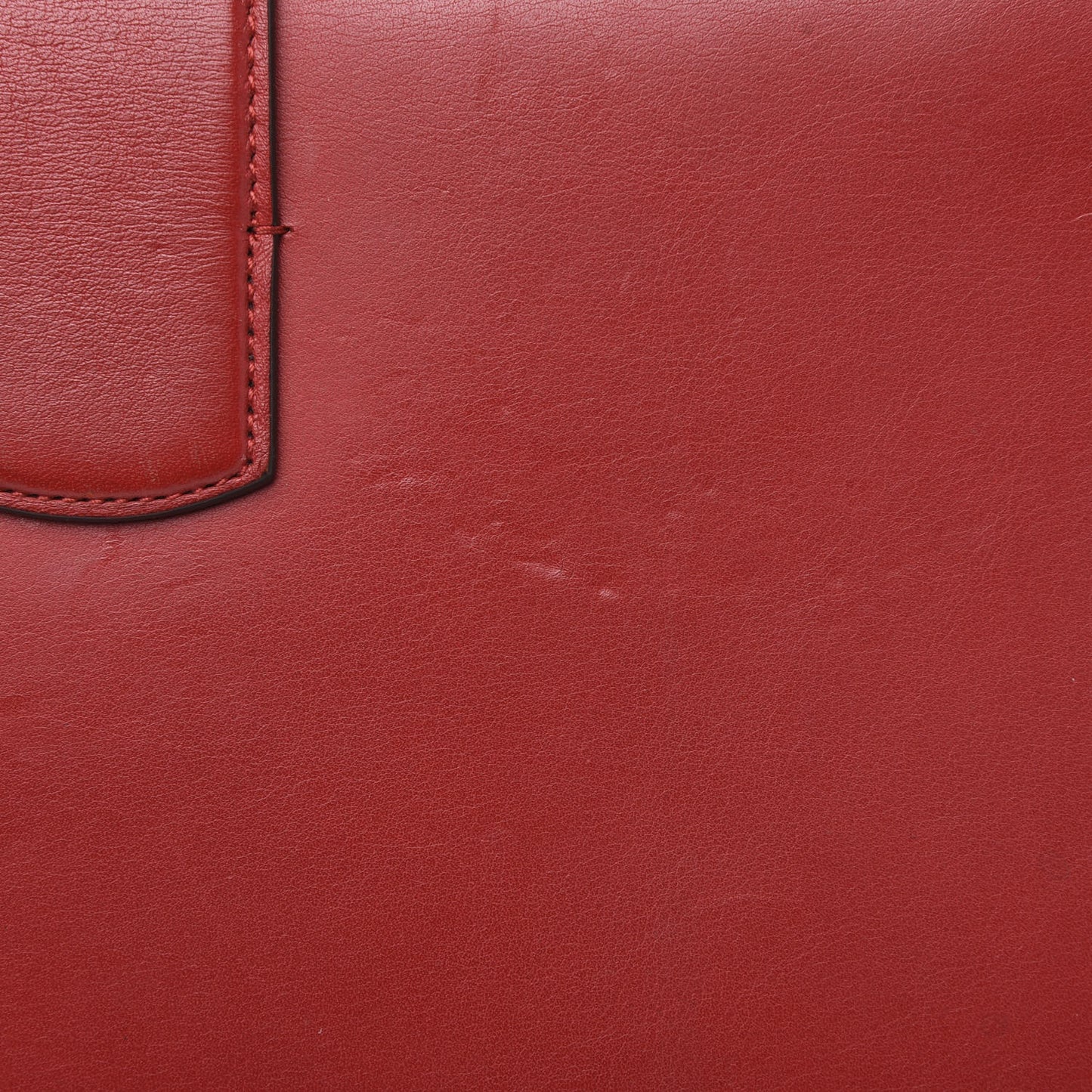 Moon Calfskin Web Large Dionysus Bamboo Top Handle Bag Hibiscus Red