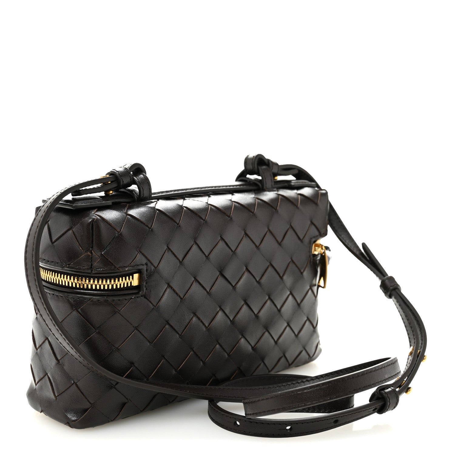 Bottega Veneta Calfskin Intrecciato Bang Bang Vanity Case Fondant 3 of 9