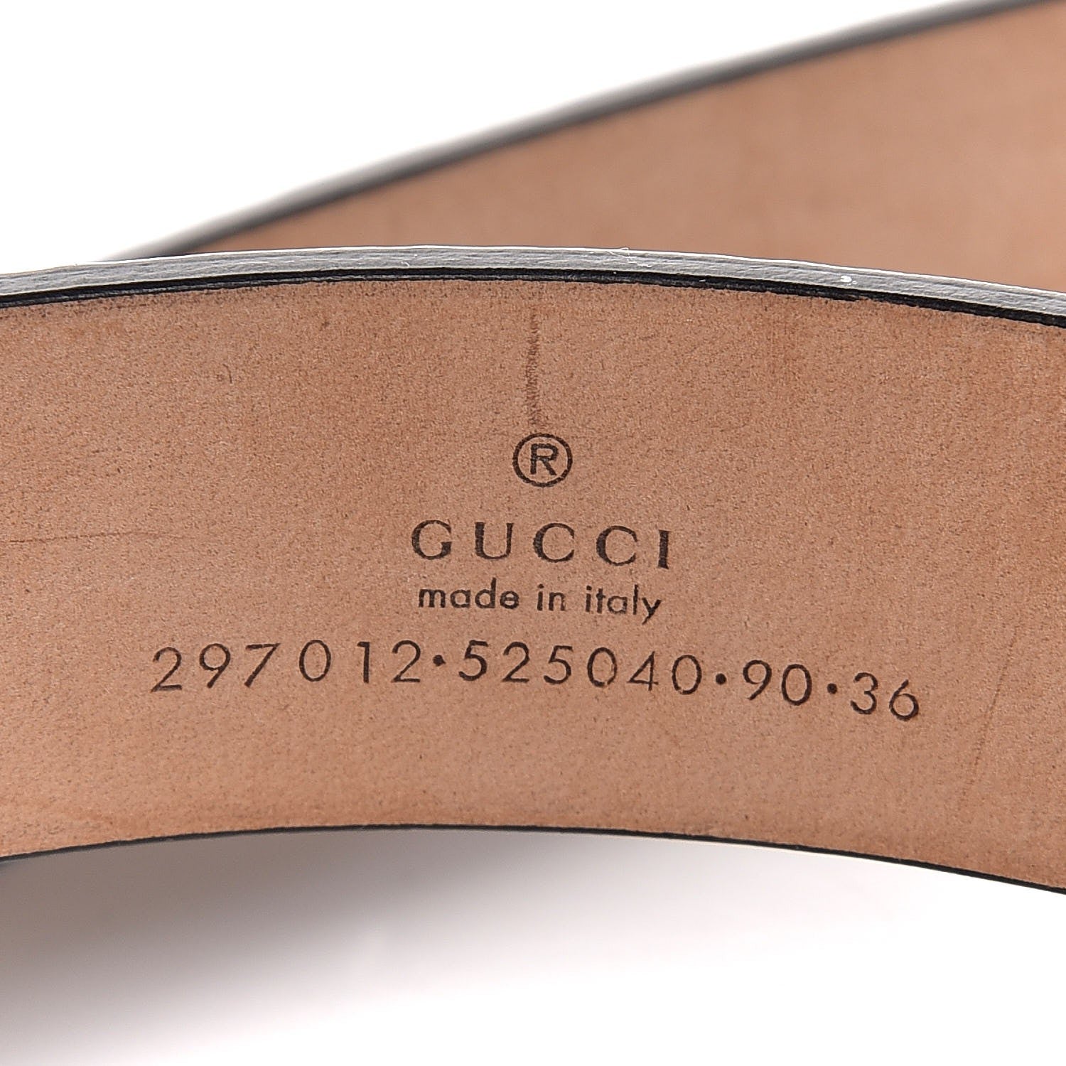 Gucci Microguccissima Belt 90 36 Black 6 of 6