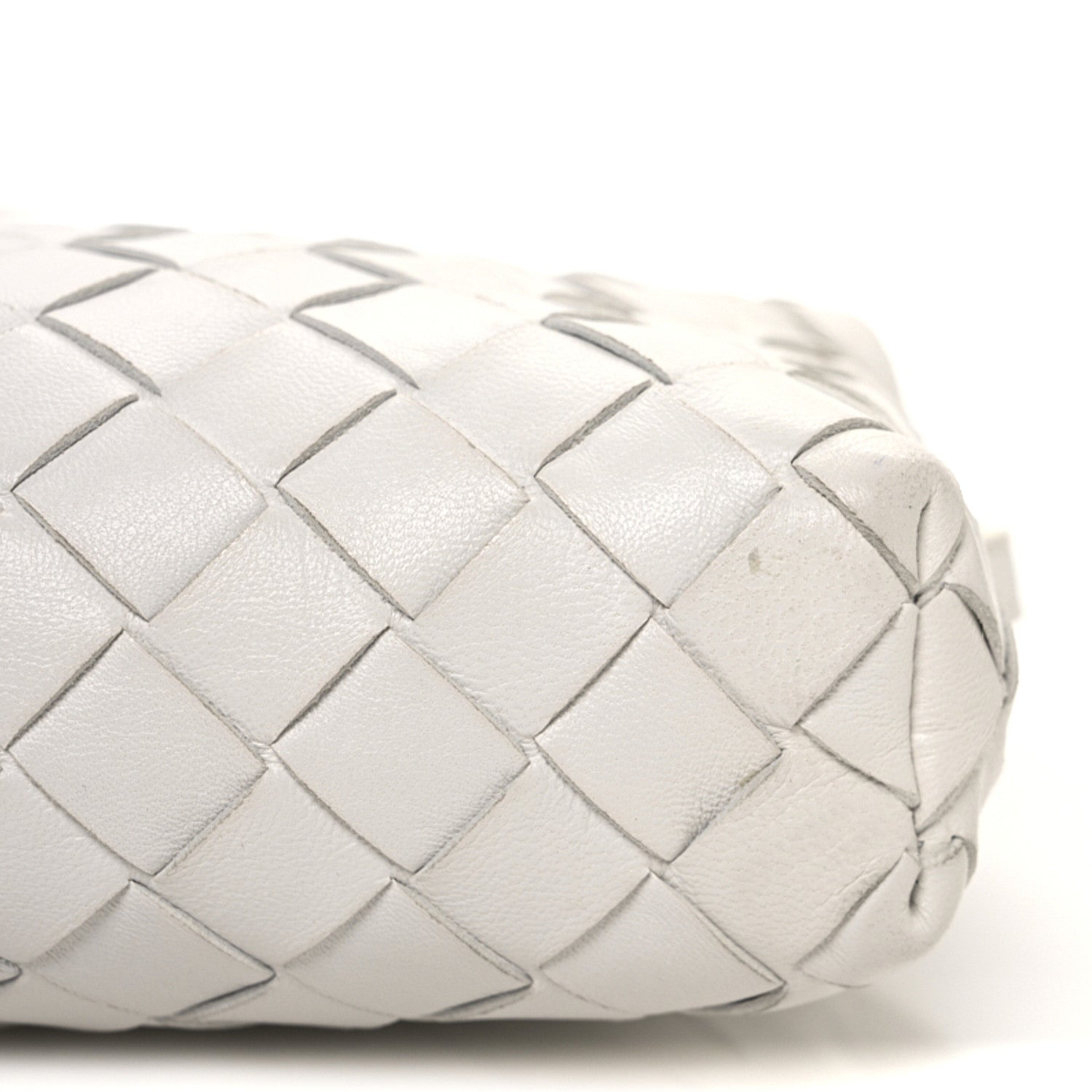 Bottega Veneta Nappa Intrecciato Candy Loop Camera Bag White 15 of 15