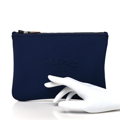Hermes Neoprene Small Neobain Case Marine 2 of 9