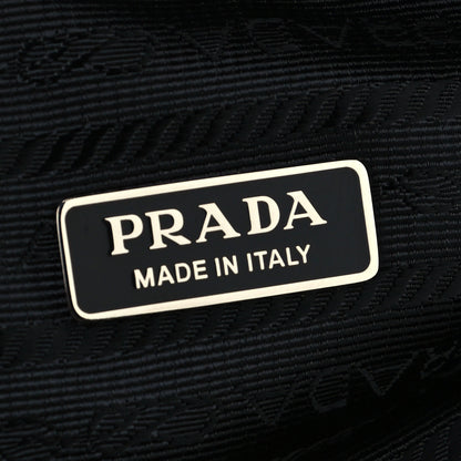 Prada Grace Lux Triangle Pouch Black 6 of 10