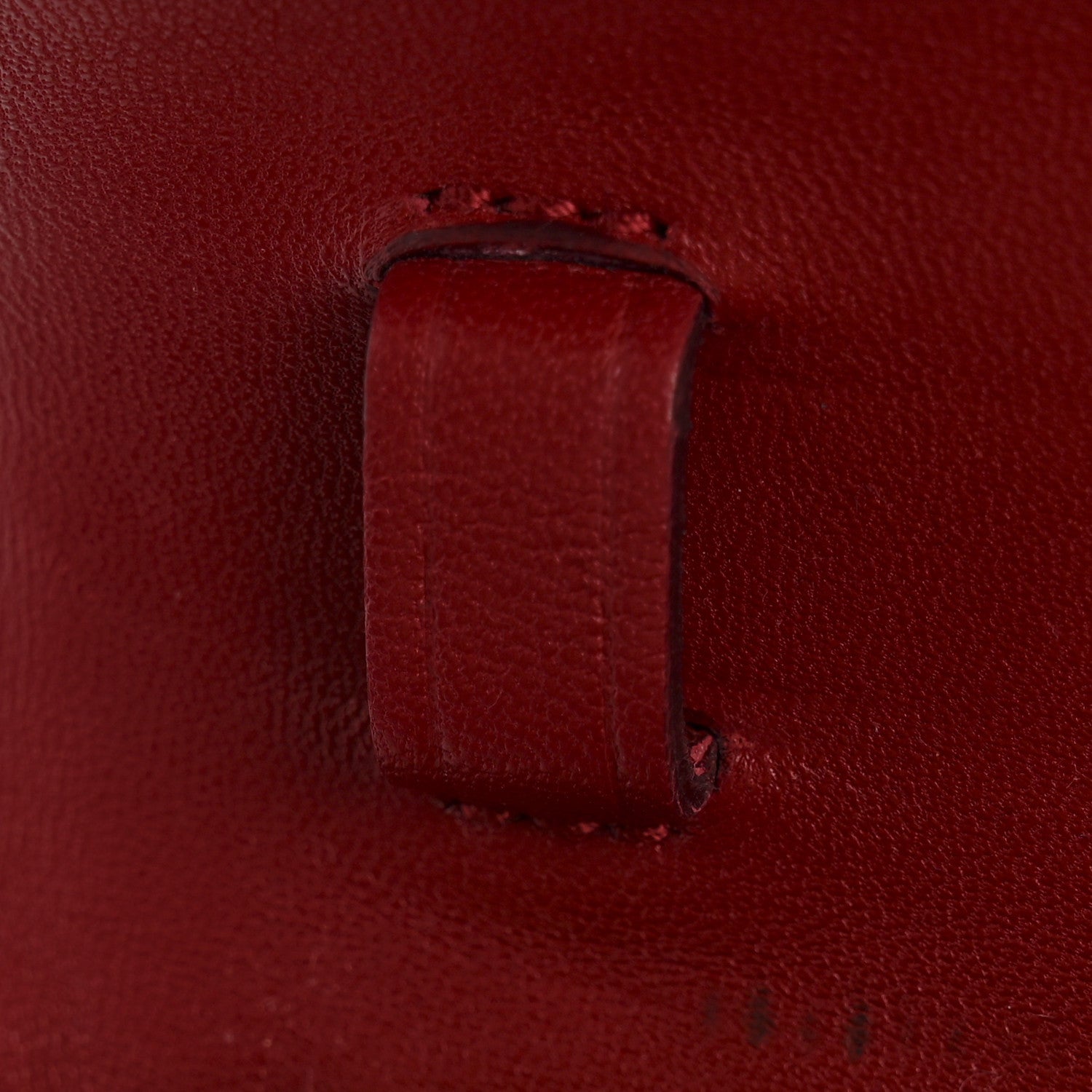 Celine Box Calfskin Medium Classic Box Flap Bag Red 12 of 13