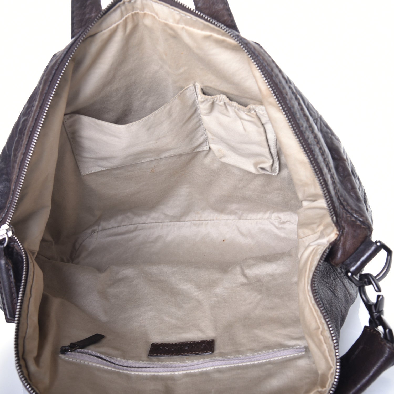 Givenchy Wrinkled Lambskin Medium Nightingale Dark Brown 6 of 9