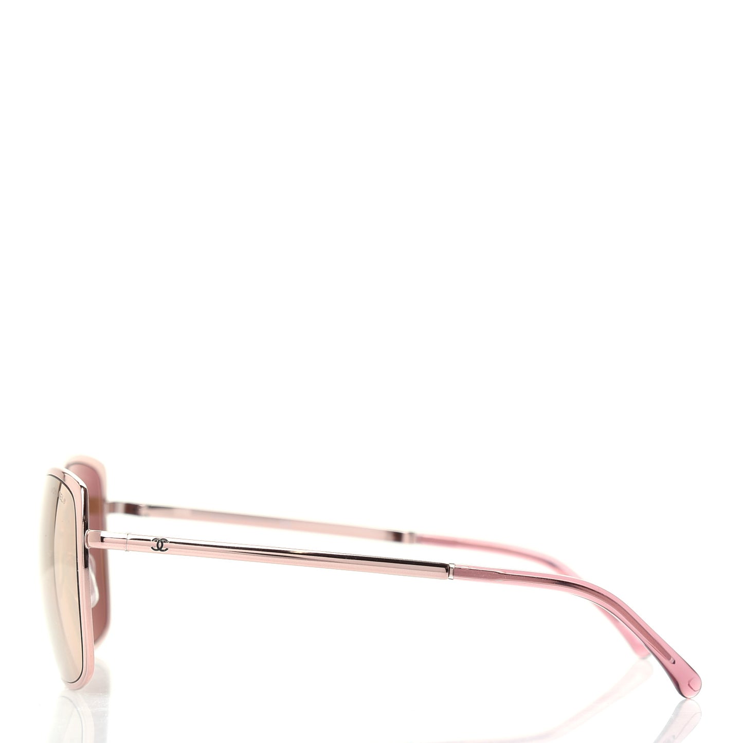 Metal Pilot Summer Sunglasses 4224 Rose Gold