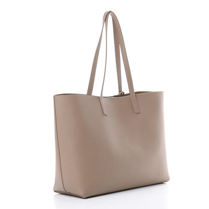 Saint Laurent Calfskin Large Shopping Tote Taupe 3 of 10